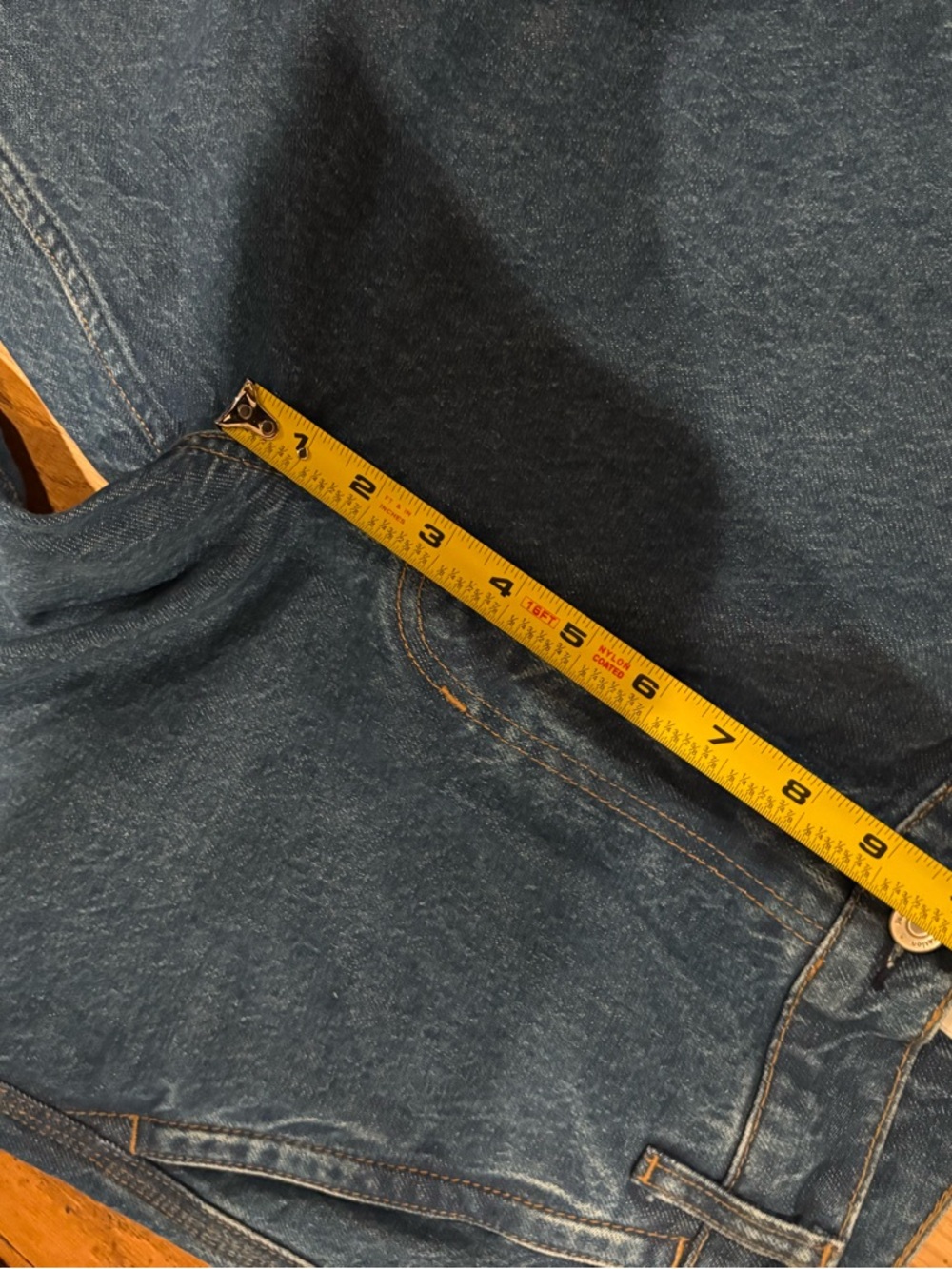 Reformation Diego Mid-Rise Baggy Utility Jeans Medium Wash Trendy - Picture 13 of 14